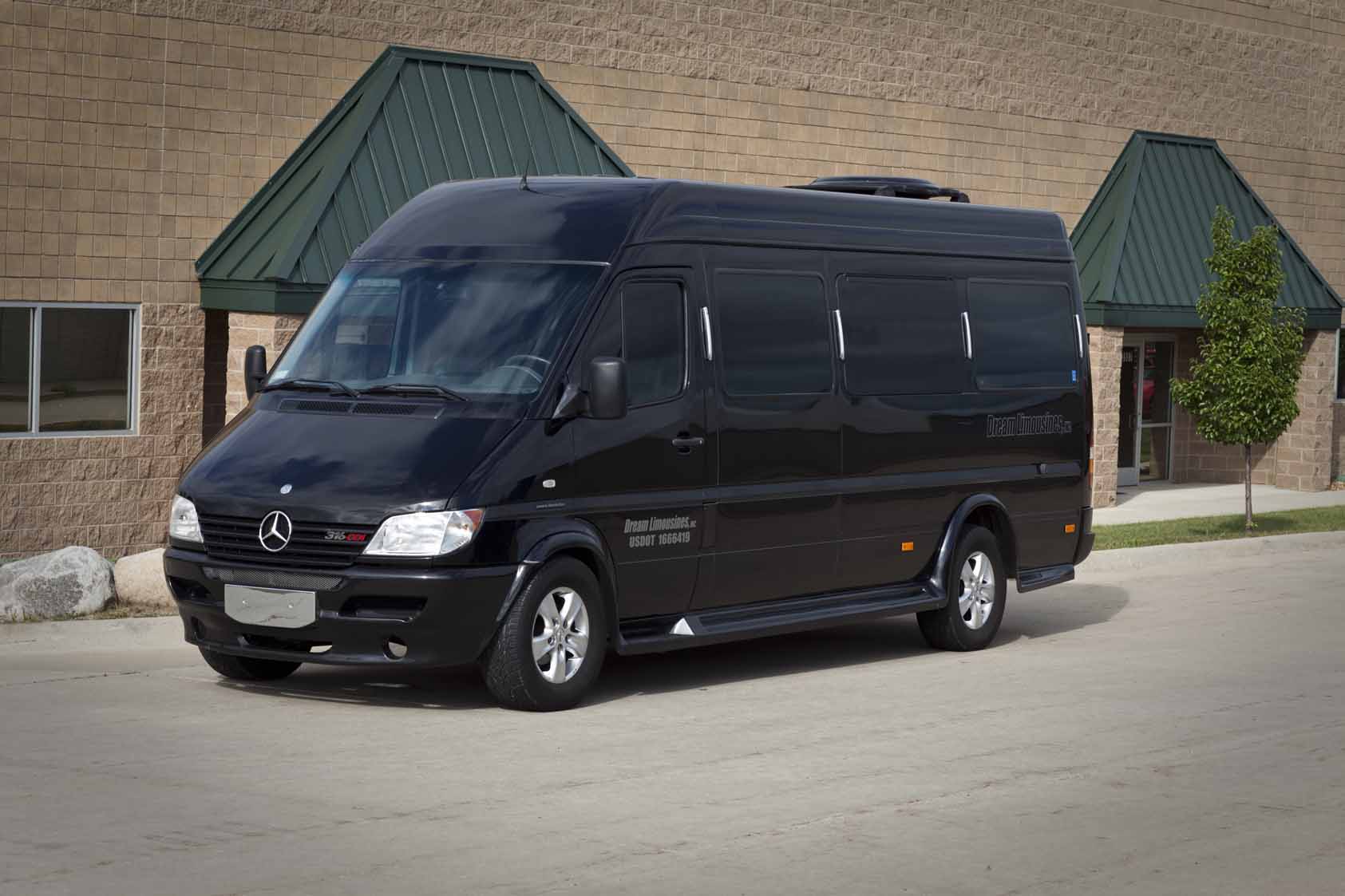 Black mercedes minibus #5