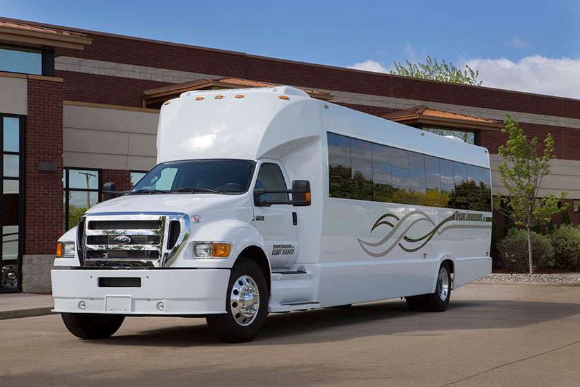 Party Bus: Coach 5 | Dream Limousines Inc | Detroit | Party Bus Rental