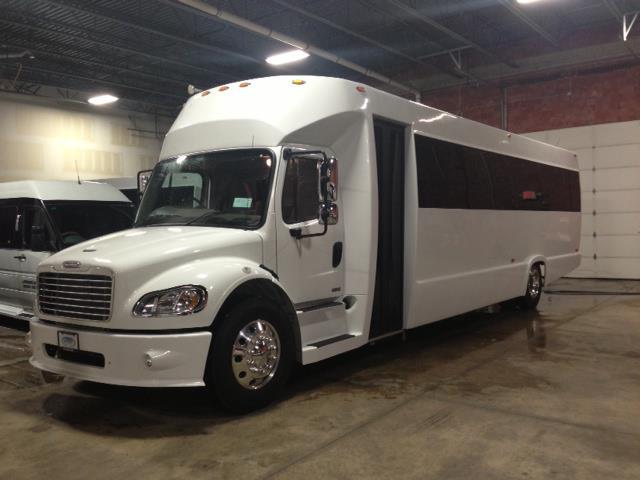 35 passenger limo bus Shelby Township, Utica, Warren