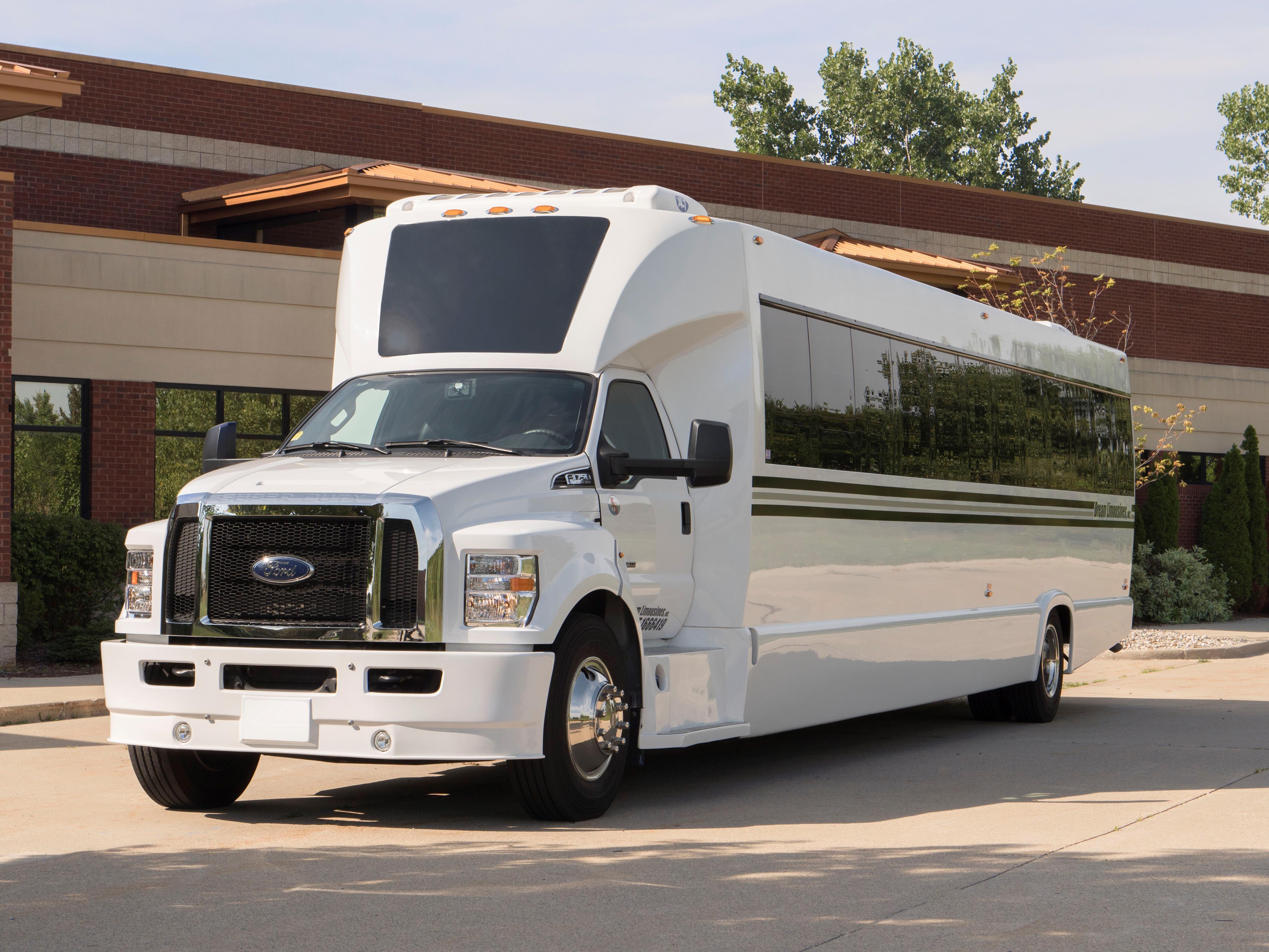 Party Bus: Coach 3 | Dream Limousines Inc | Detroit ...