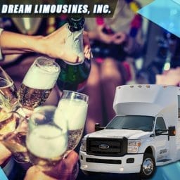 Limousine-Party-Bus