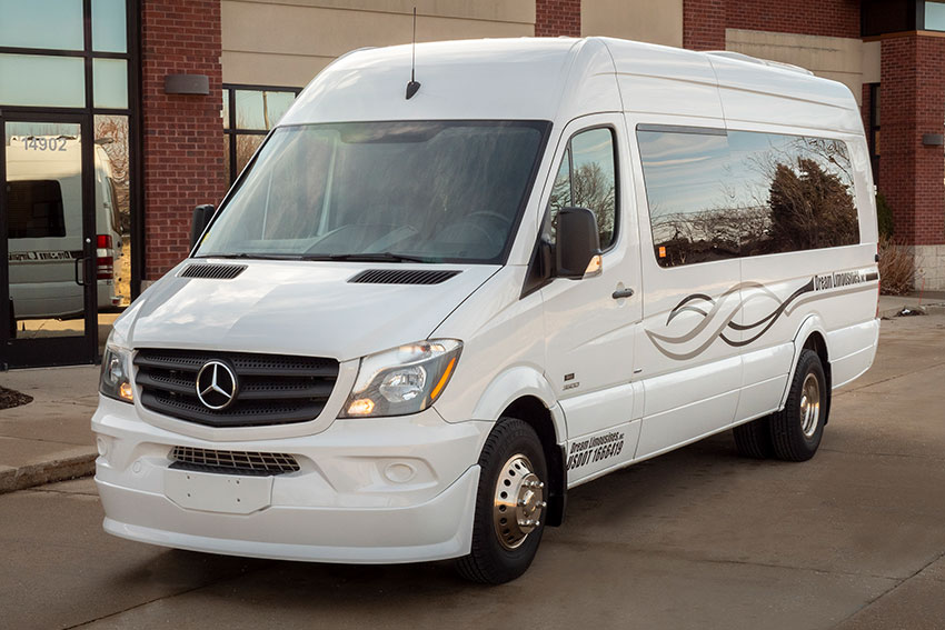 party bus rental - mercedes coach 1