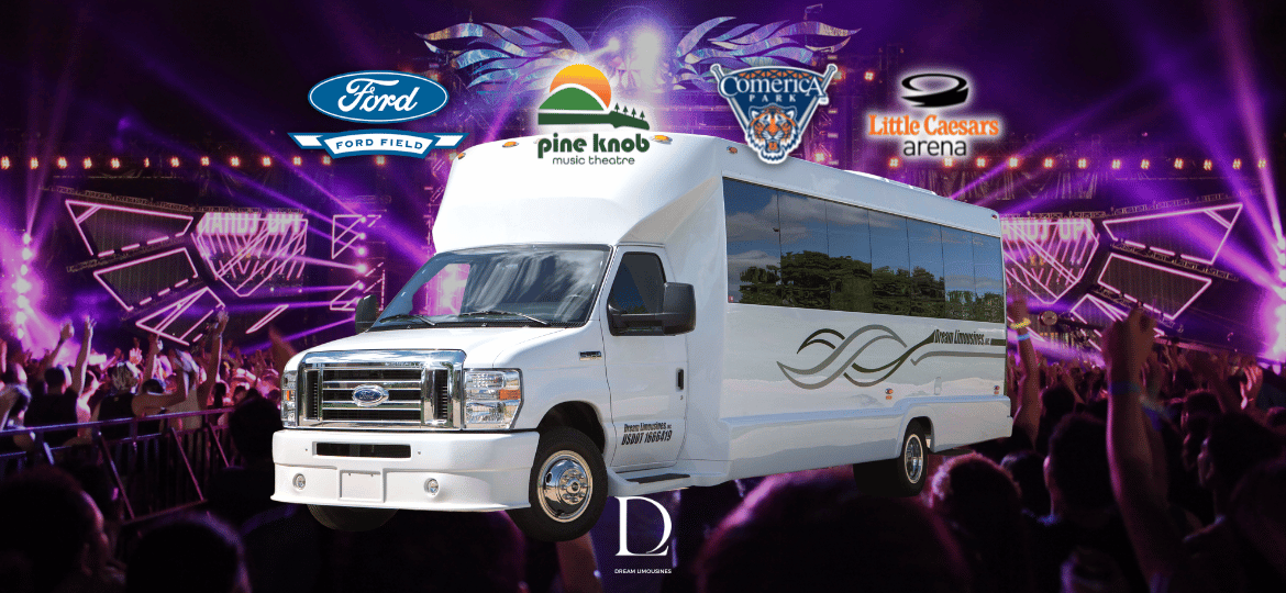 Shuttle To Your Favorite Concerts this Summer from Shelby Township