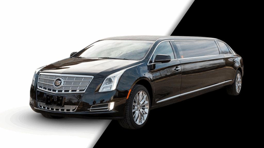 Black Chrysler 300 stretch limo for weddings and events in Metro Detroit